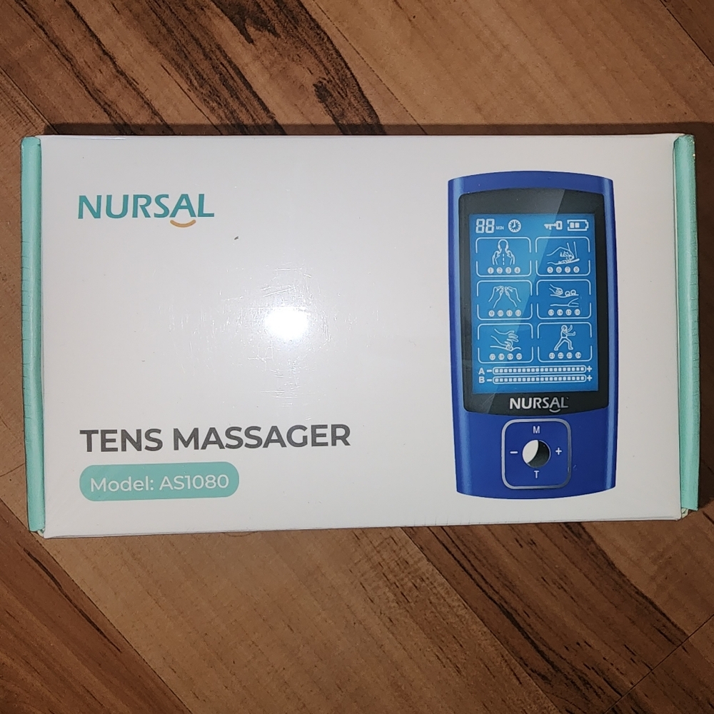 Blue TENS Massager - Model AS1080